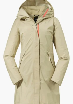 WOMEN SCHÖFFEL Travel/Leisure|Parka / Coat<Stylish waterproof coat rosa