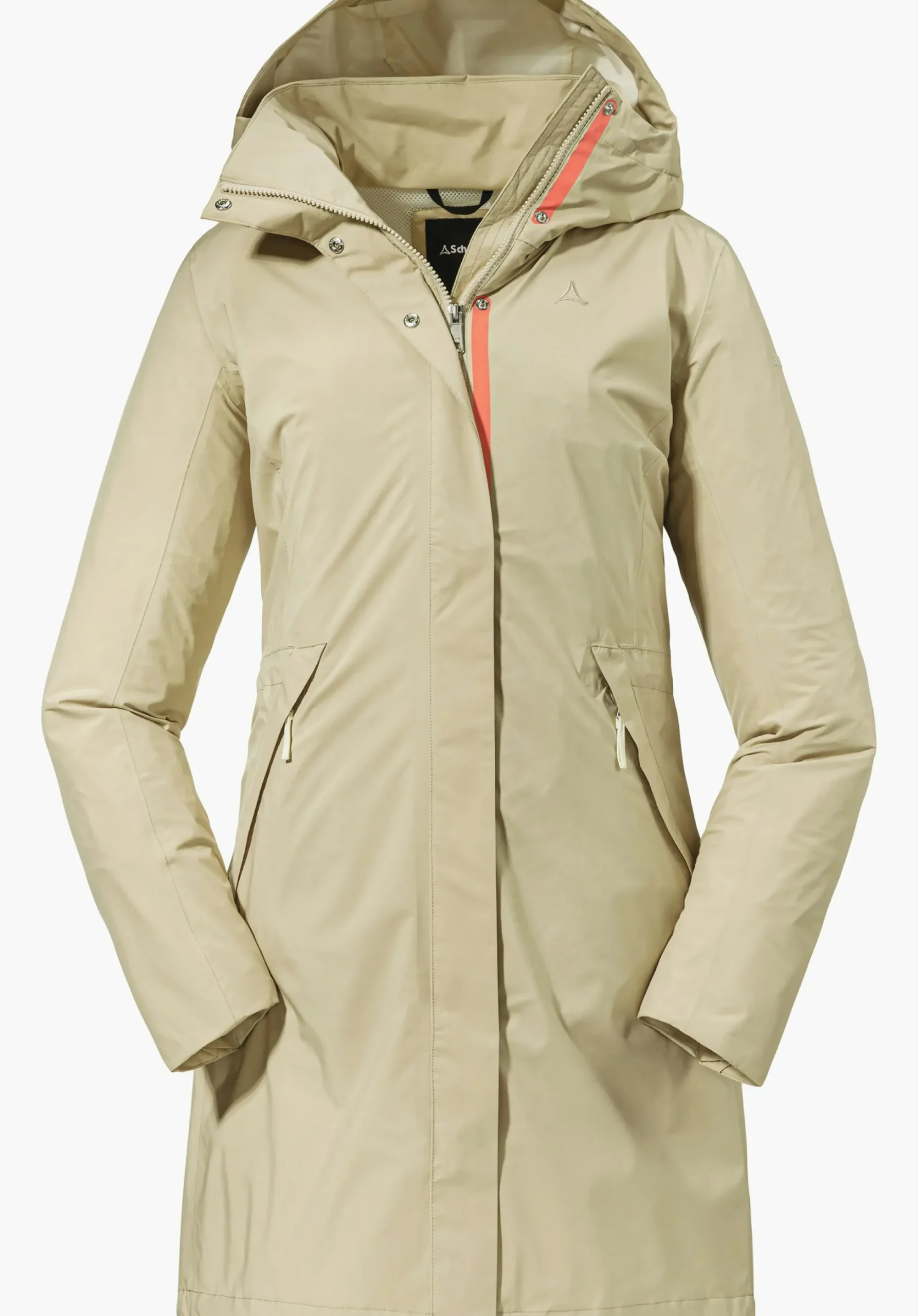 WOMEN SCHÖFFEL Travel/Leisure|Parka / Coat<Stylish waterproof coat rosa