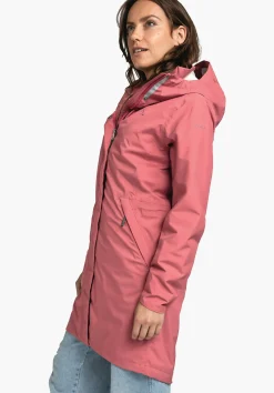WOMEN SCHÖFFEL Travel/Leisure|Parka / Coat<Stylish waterproof coat rosa