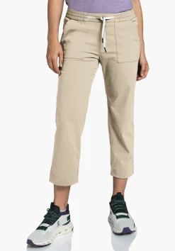 WOMEN SCHÖFFEL Travel/Leisure|Pants Short<Summer pants for relaxed activities braun