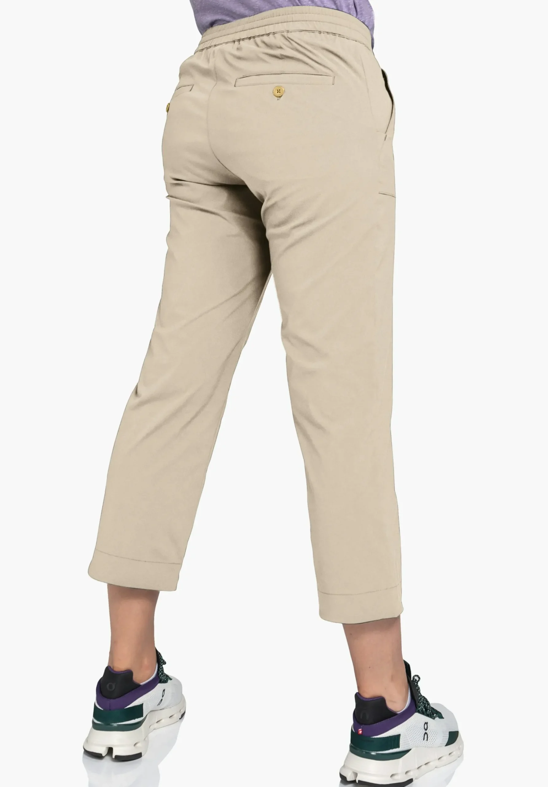 WOMEN SCHÖFFEL Travel/Leisure|Pants Short<Summer pants for relaxed activities braun