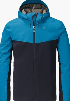 MEN SCHÖFFEL Outdoor Jackets<Super breathable hiking jacket blau