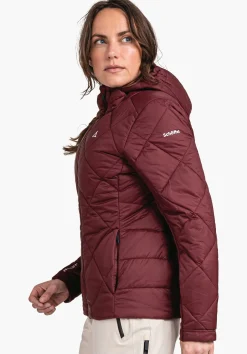 WOMEN SCHÖFFEL Skiing<Super light & warm ski insulation jacket red