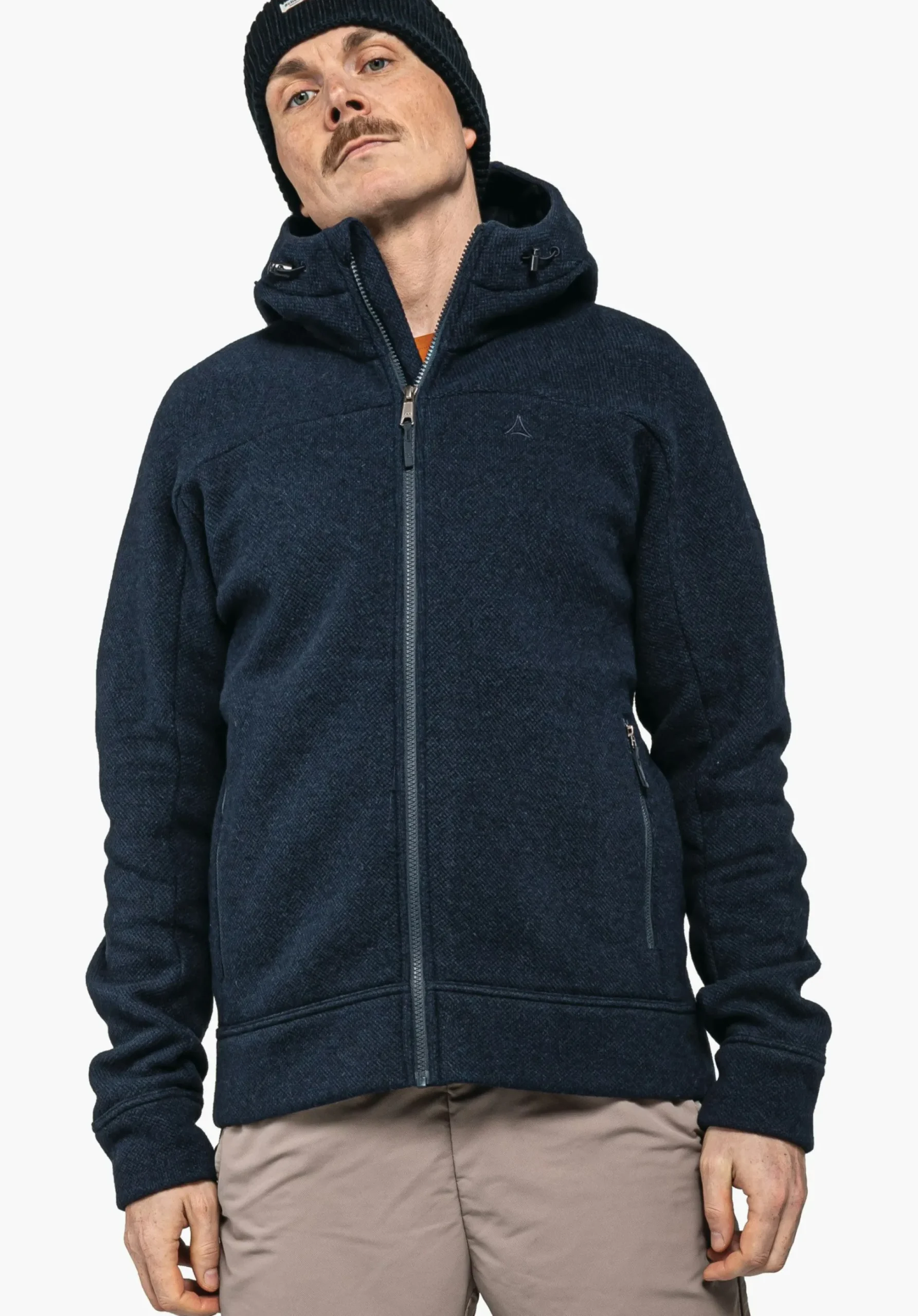MEN SCHÖFFEL Travel/Leisure<Super warm fleece in natural fibres blue
