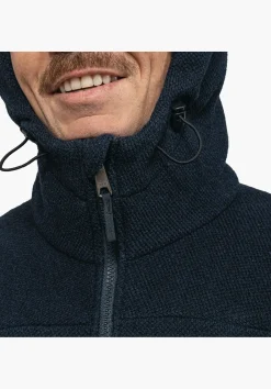 MEN SCHÖFFEL Travel/Leisure<Super warm fleece in natural fibres blue