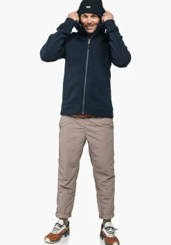 MEN SCHÖFFEL Travel/Leisure<Super warm fleece in natural fibres blue