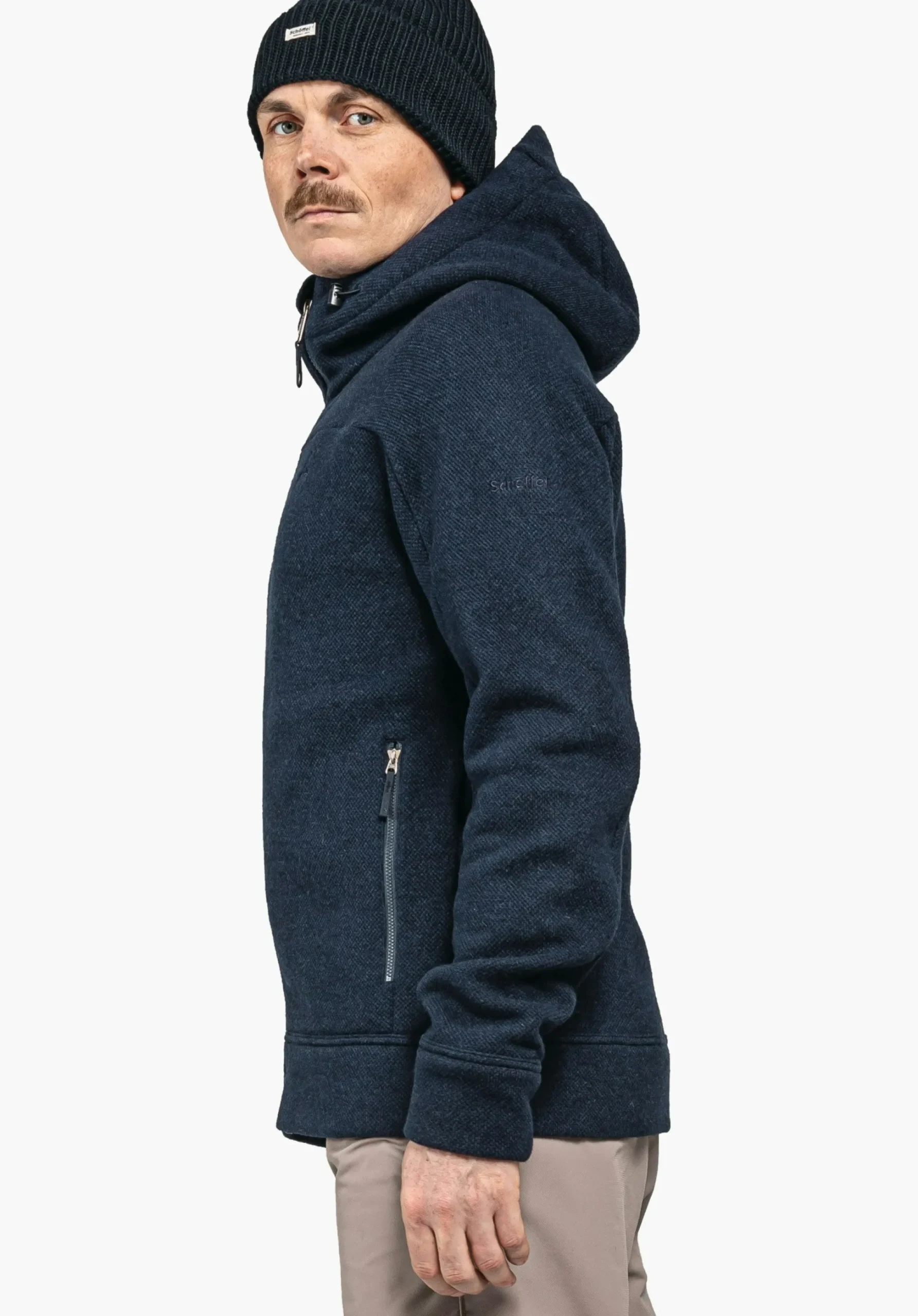 MEN SCHÖFFEL Travel/Leisure<Super warm fleece in natural fibres blue