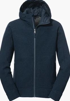 MEN SCHÖFFEL Travel/Leisure<Super warm fleece in natural fibres blue