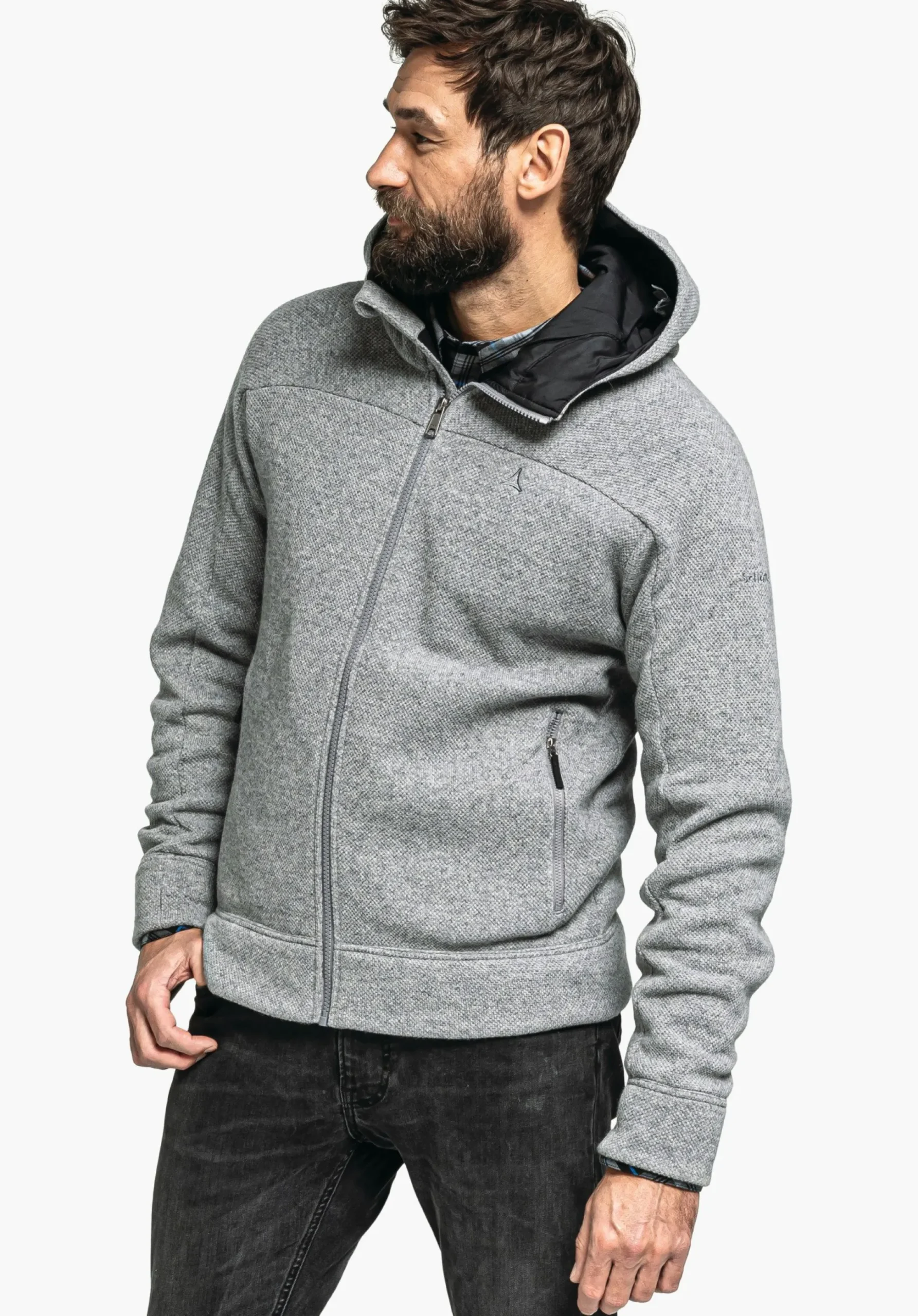 MEN SCHÖFFEL Travel/Leisure<Super warm fleece in natural fibres blue
