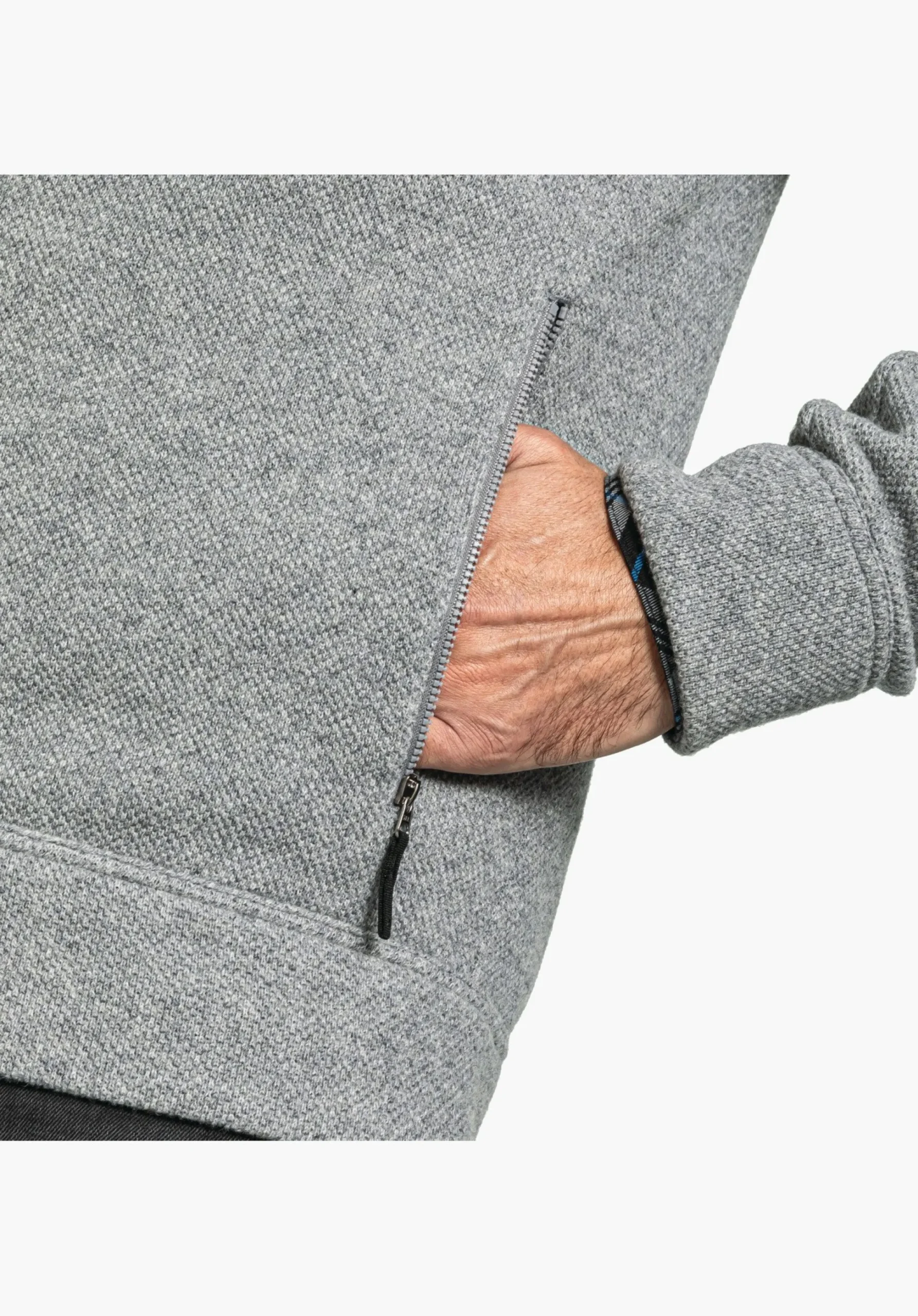 MEN SCHÖFFEL Travel/Leisure<Super warm fleece in natural fibres blue