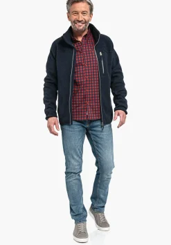 MEN SCHÖFFEL Travel/Leisure<Super warm fleece in natural fibres rot