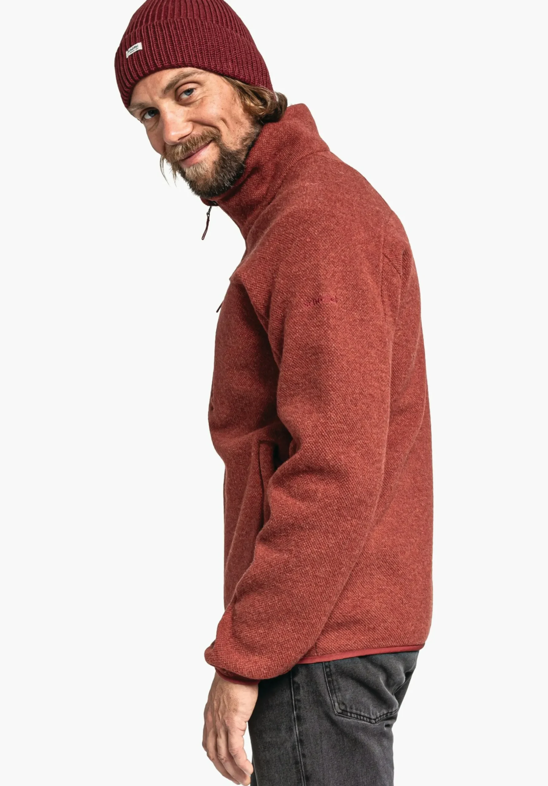 MEN SCHÖFFEL Travel/Leisure<Super warm fleece in natural fibres rot