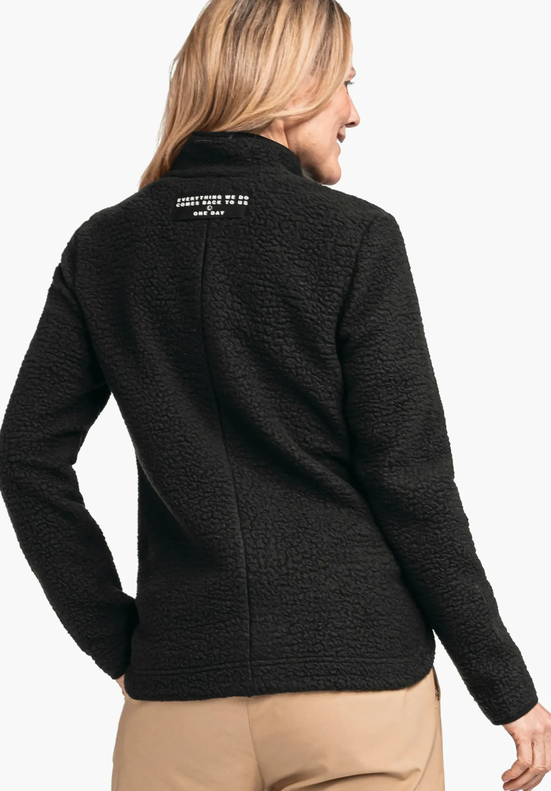 WOMEN SCHÖFFEL Travel/Leisure<Super warm recycled fleece jacket beige