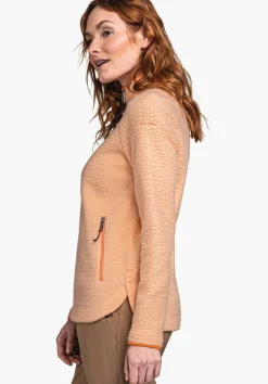 WOMEN SCHÖFFEL Travel/Leisure<Super warm recycled fleece jacket beige