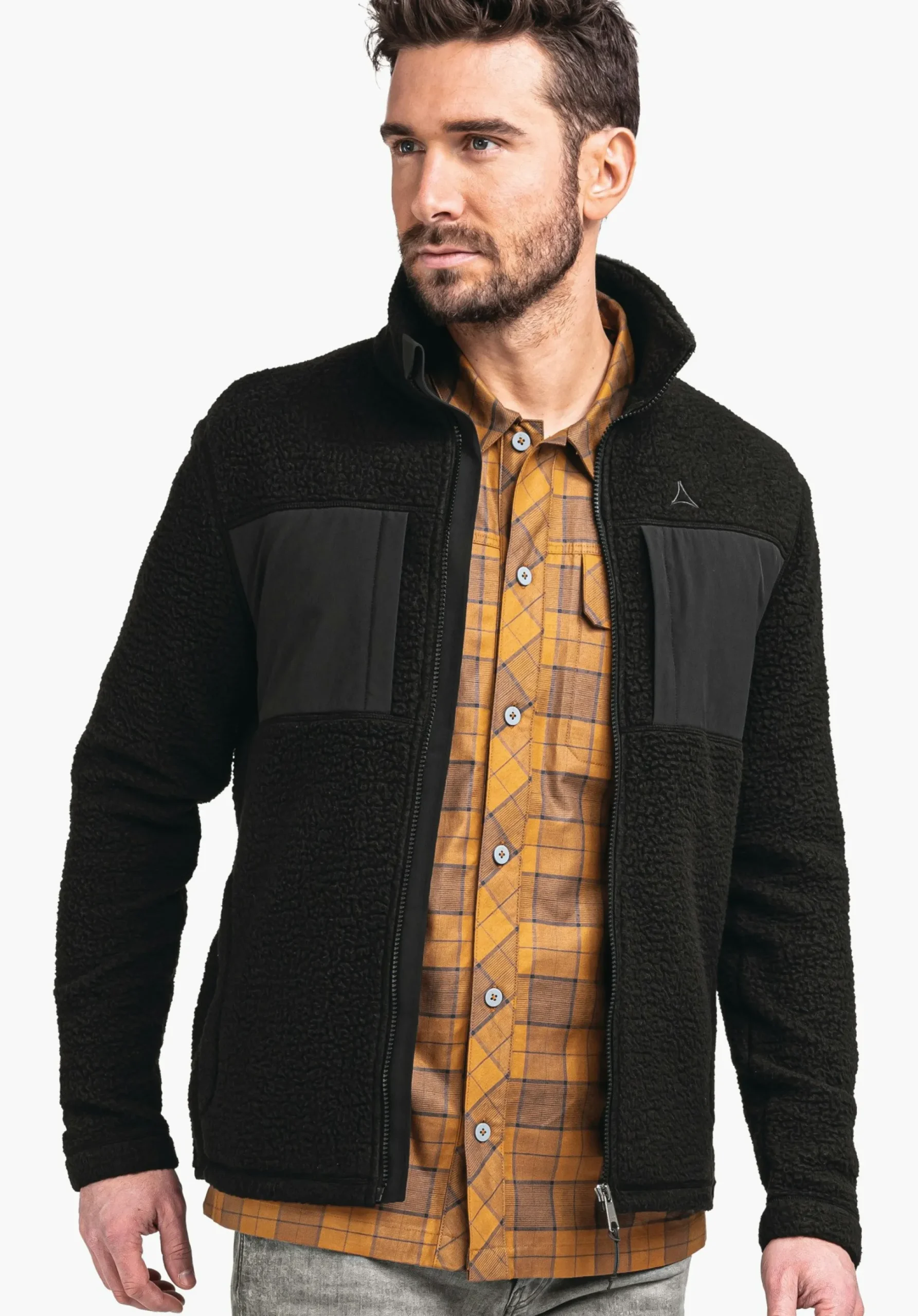 MEN SCHÖFFEL Travel/Leisure<Super warm recycled fleece jacket red