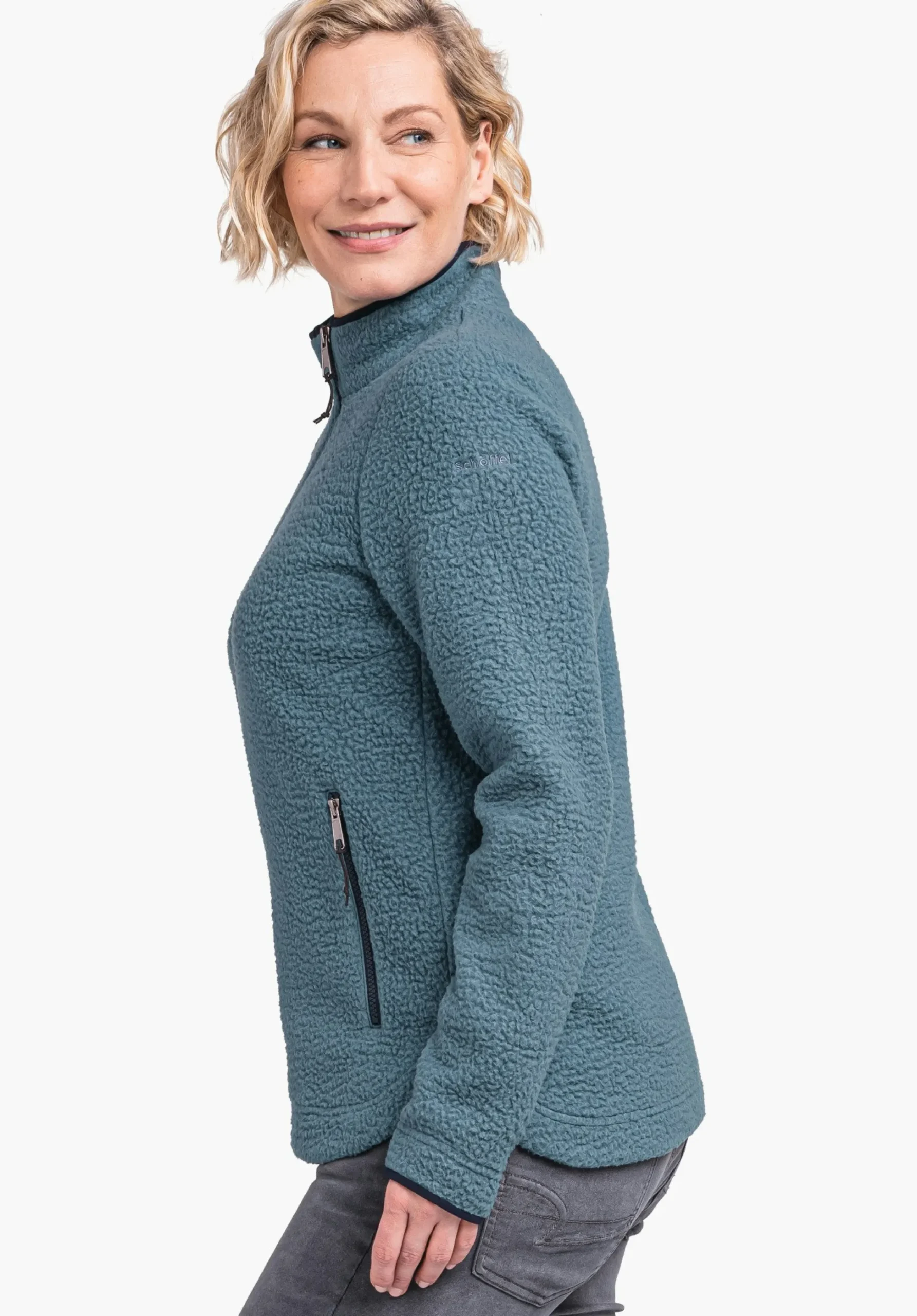 WOMEN SCHÖFFEL Travel/Leisure<Super warm recycled fleece jacket beige