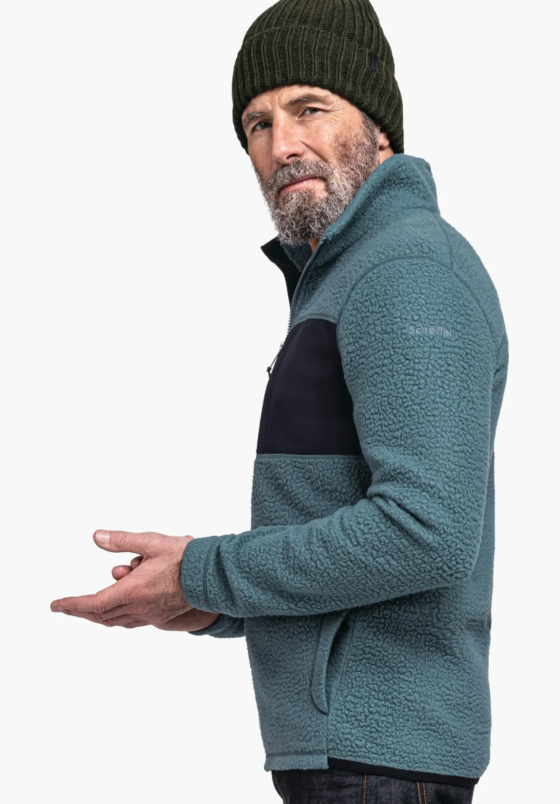 MEN SCHÖFFEL Travel/Leisure<Super warm recycled fleece jacket red