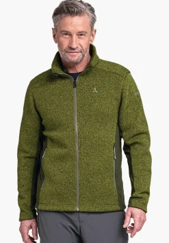 MEN SCHÖFFEL Trek & Hike<Super warm ZipIn! fleece jacket green