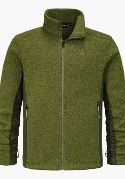 MEN SCHÖFFEL Trek & Hike<Super warm ZipIn! fleece jacket green