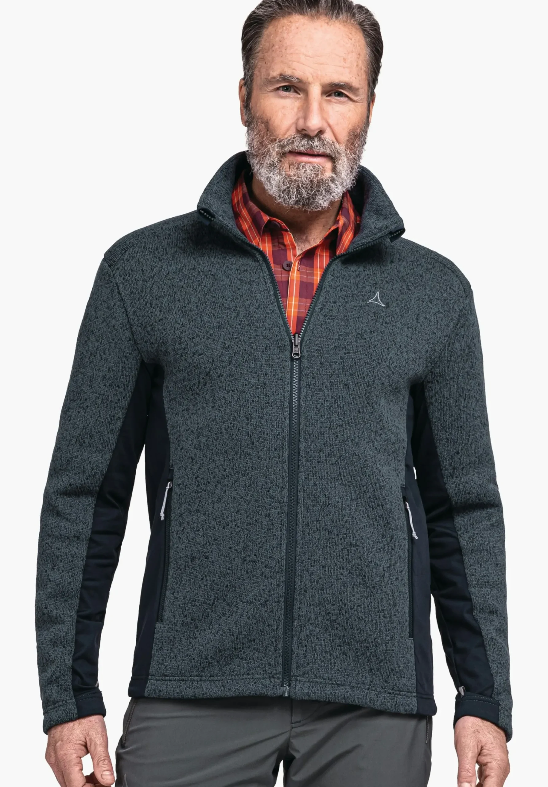 MEN SCHÖFFEL Trek & Hike<Super warm ZipIn! fleece jacket green