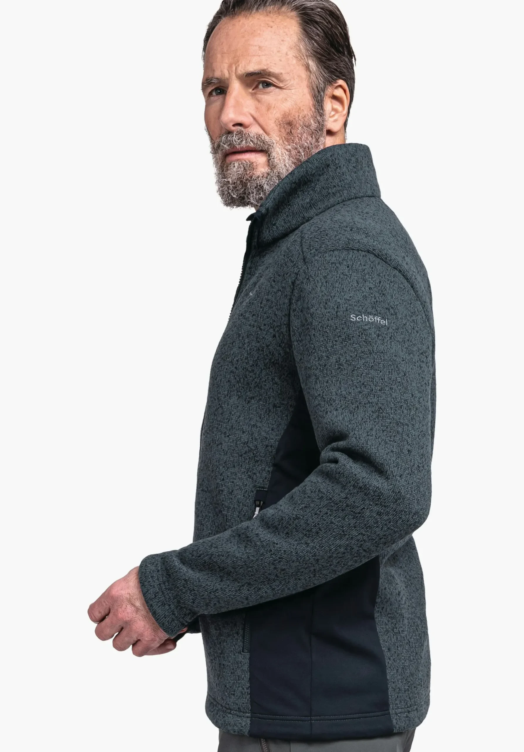 MEN SCHÖFFEL Trek & Hike<Super warm ZipIn! fleece jacket green