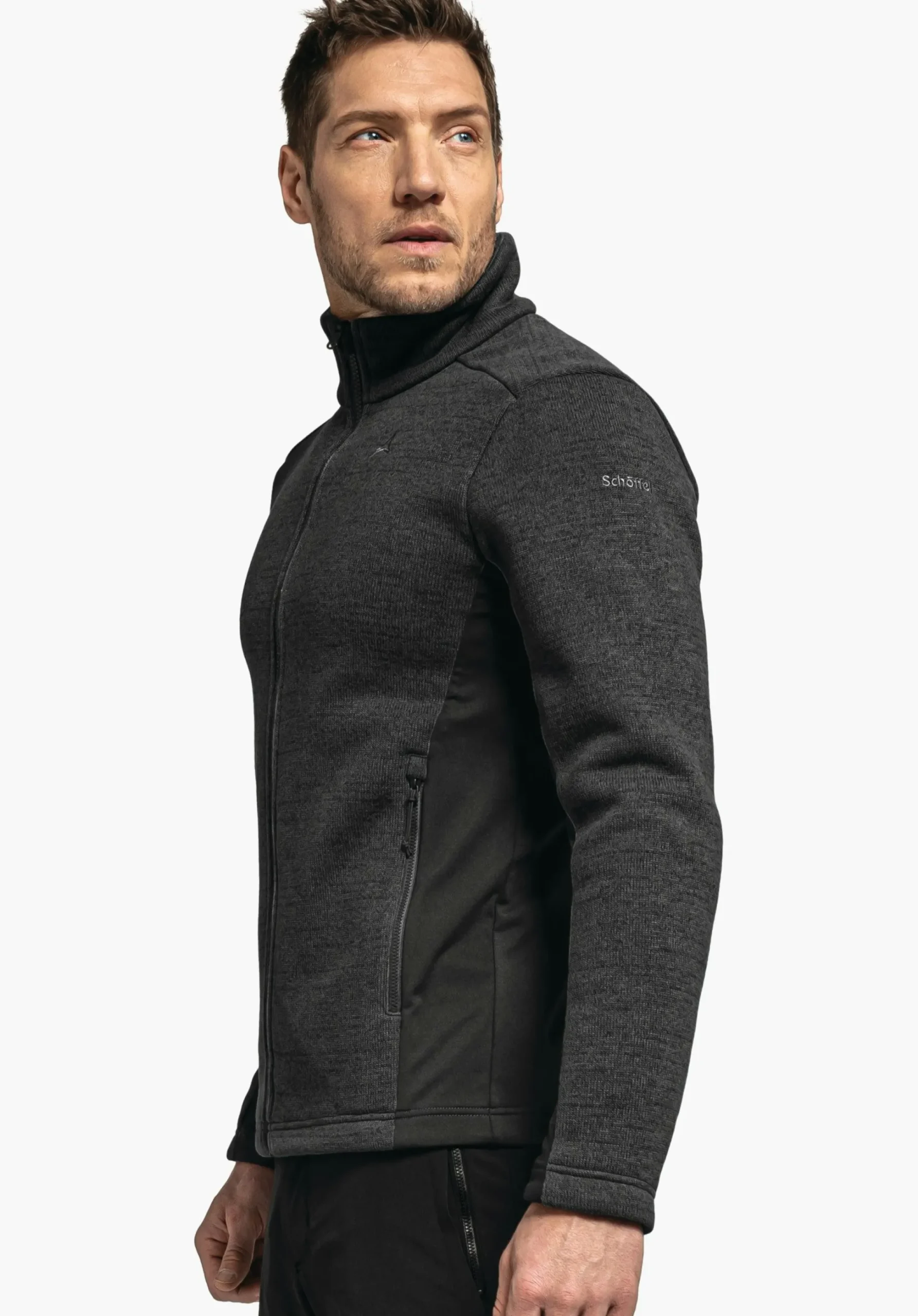MEN SCHÖFFEL Trek & Hike<Super warm ZipIn! fleece jacket green