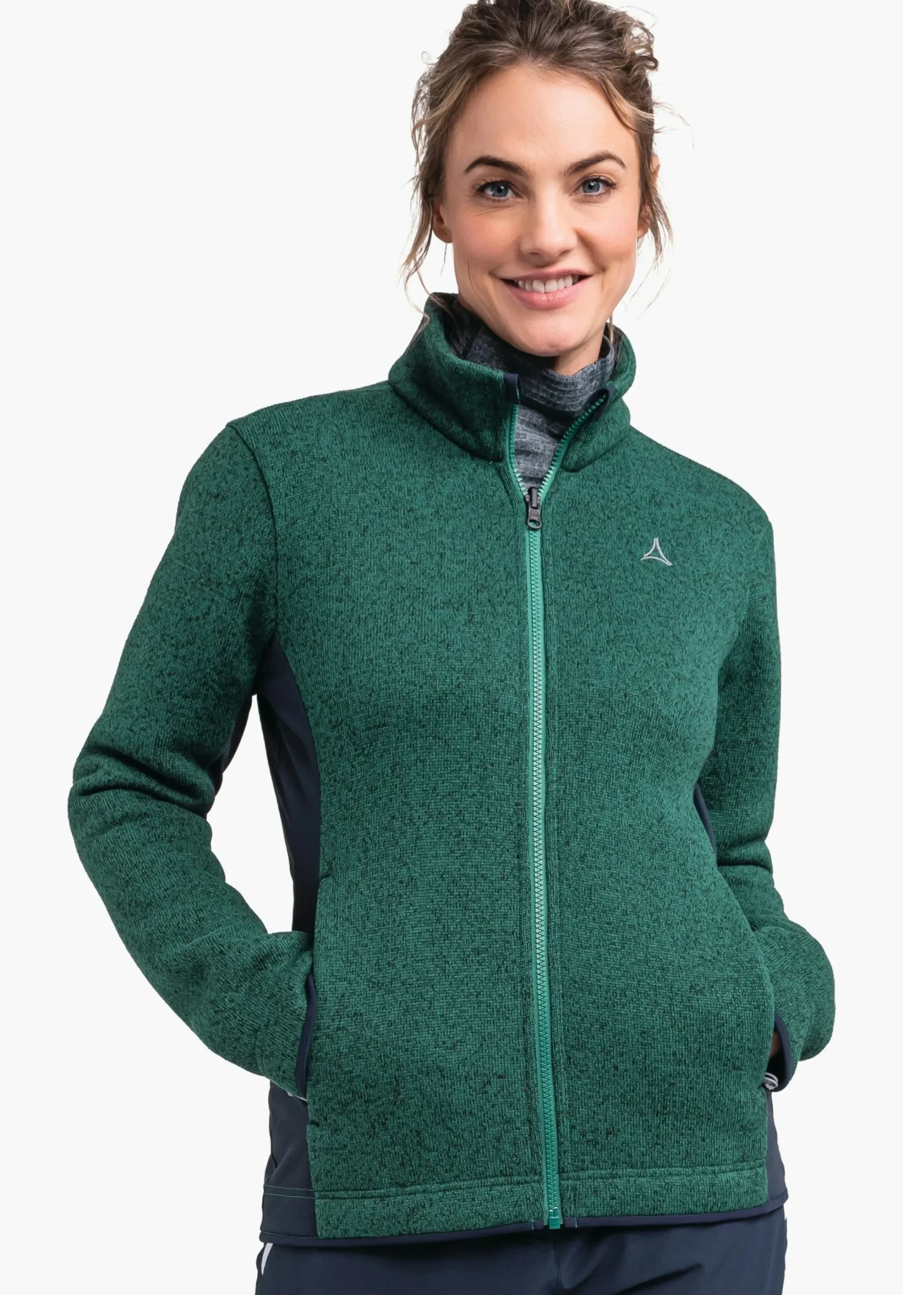 WOMEN SCHÖFFEL Trek & Hike<Sustainable & warm ZipIn! fleece jacket red