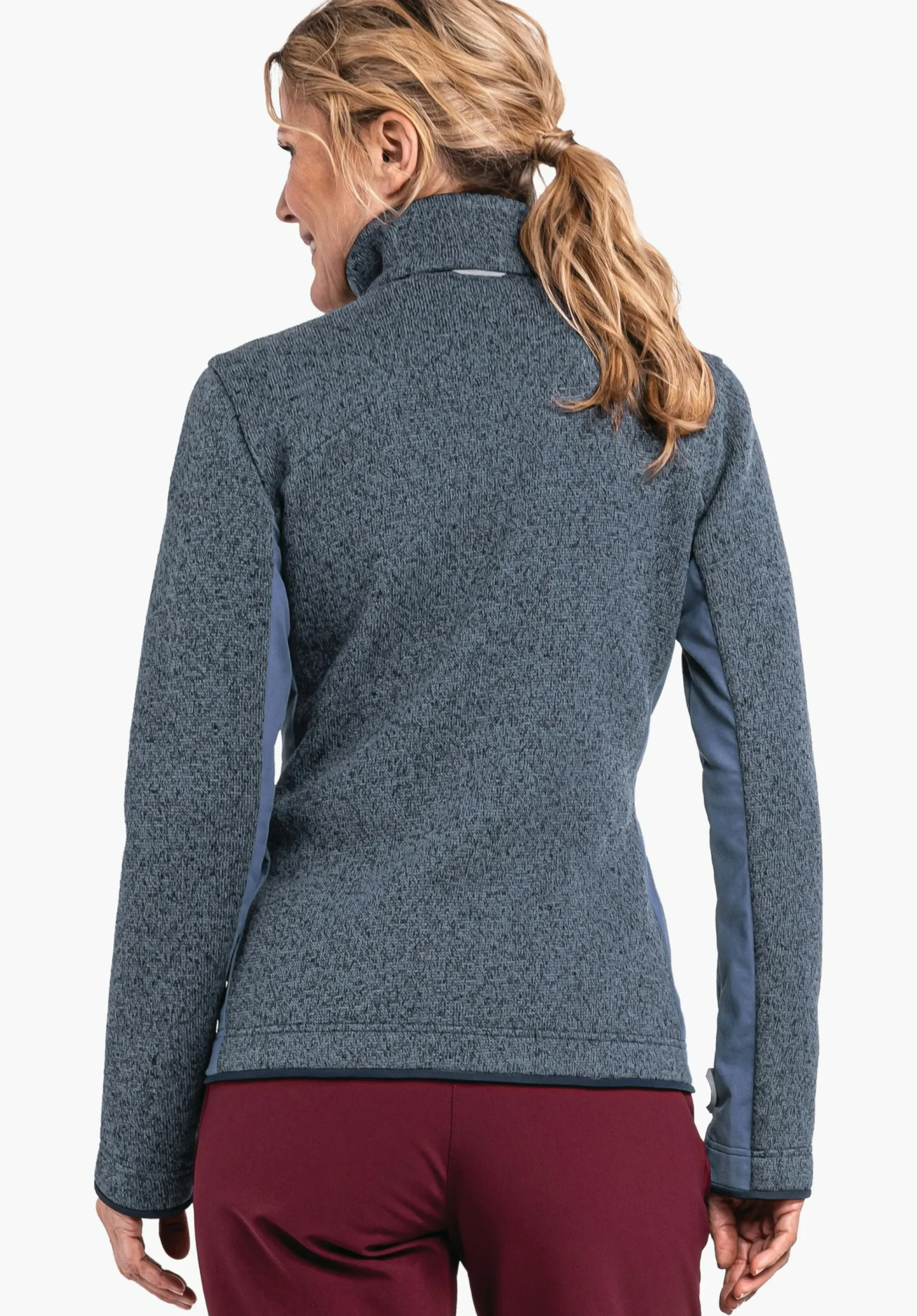 WOMEN SCHÖFFEL Trek & Hike<Sustainable & warm ZipIn! fleece jacket red