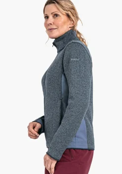 WOMEN SCHÖFFEL Trek & Hike<Sustainable & warm ZipIn! fleece jacket red