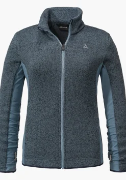 WOMEN SCHÖFFEL Trek & Hike<Sustainable & warm ZipIn! fleece jacket red