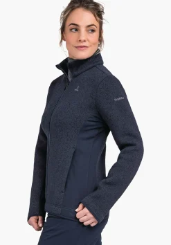 WOMEN SCHÖFFEL Trek & Hike<Sustainable & warm ZipIn! fleece jacket red