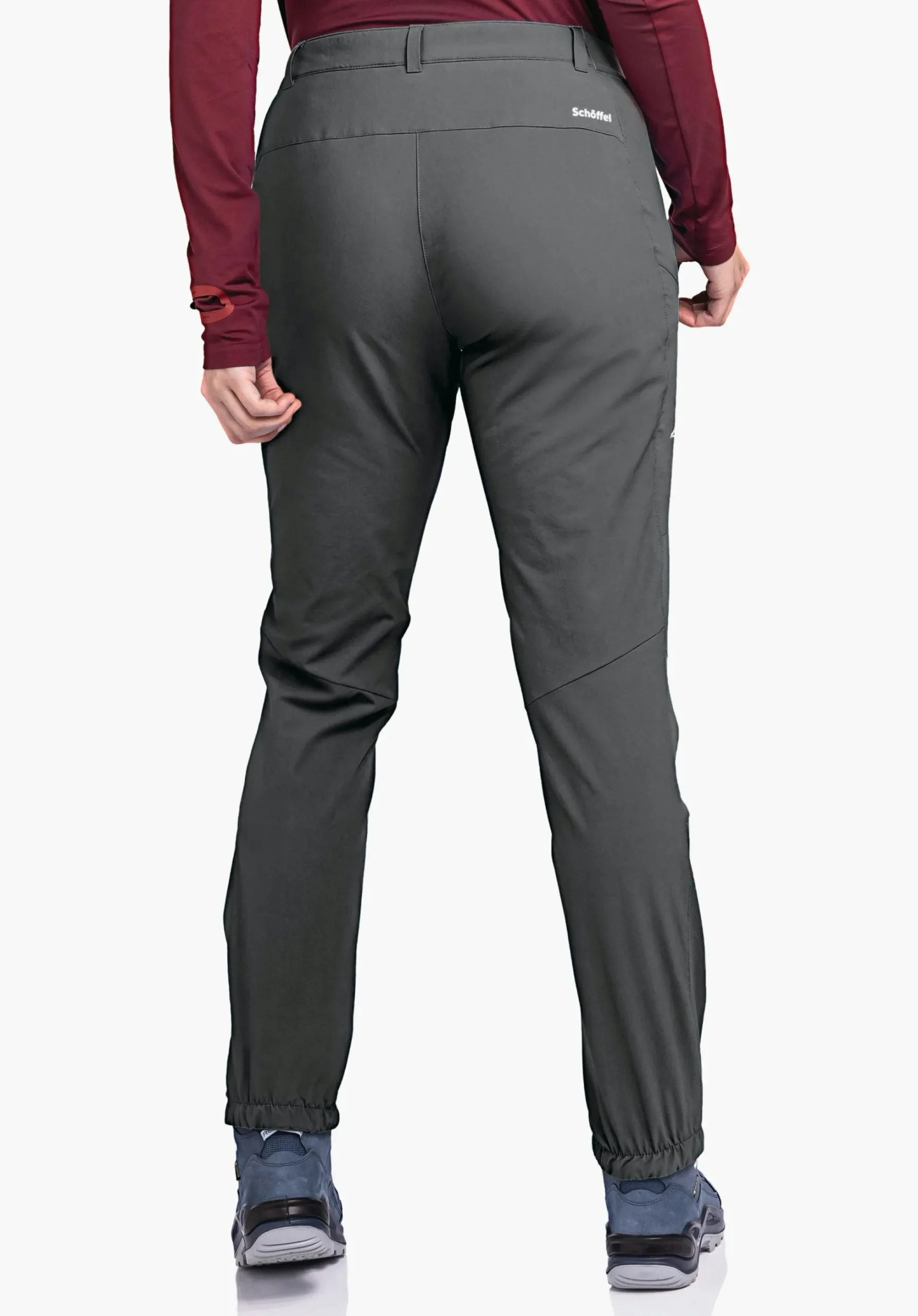 WOMEN SCHÖFFEL Pants Long<Technical and warming hiking pants green