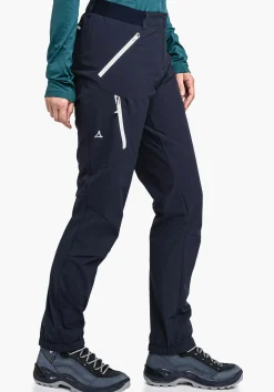 WOMEN SCHÖFFEL Pants Long<Technical and warming hiking pants green
