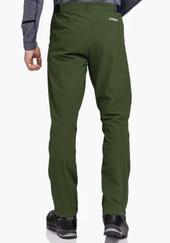 MEN SCHÖFFEL Trek & Hike|Pants Long<Technical and warming hiking pants green