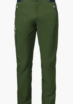 MEN SCHÖFFEL Trek & Hike|Pants Long<Technical and warming hiking pants green