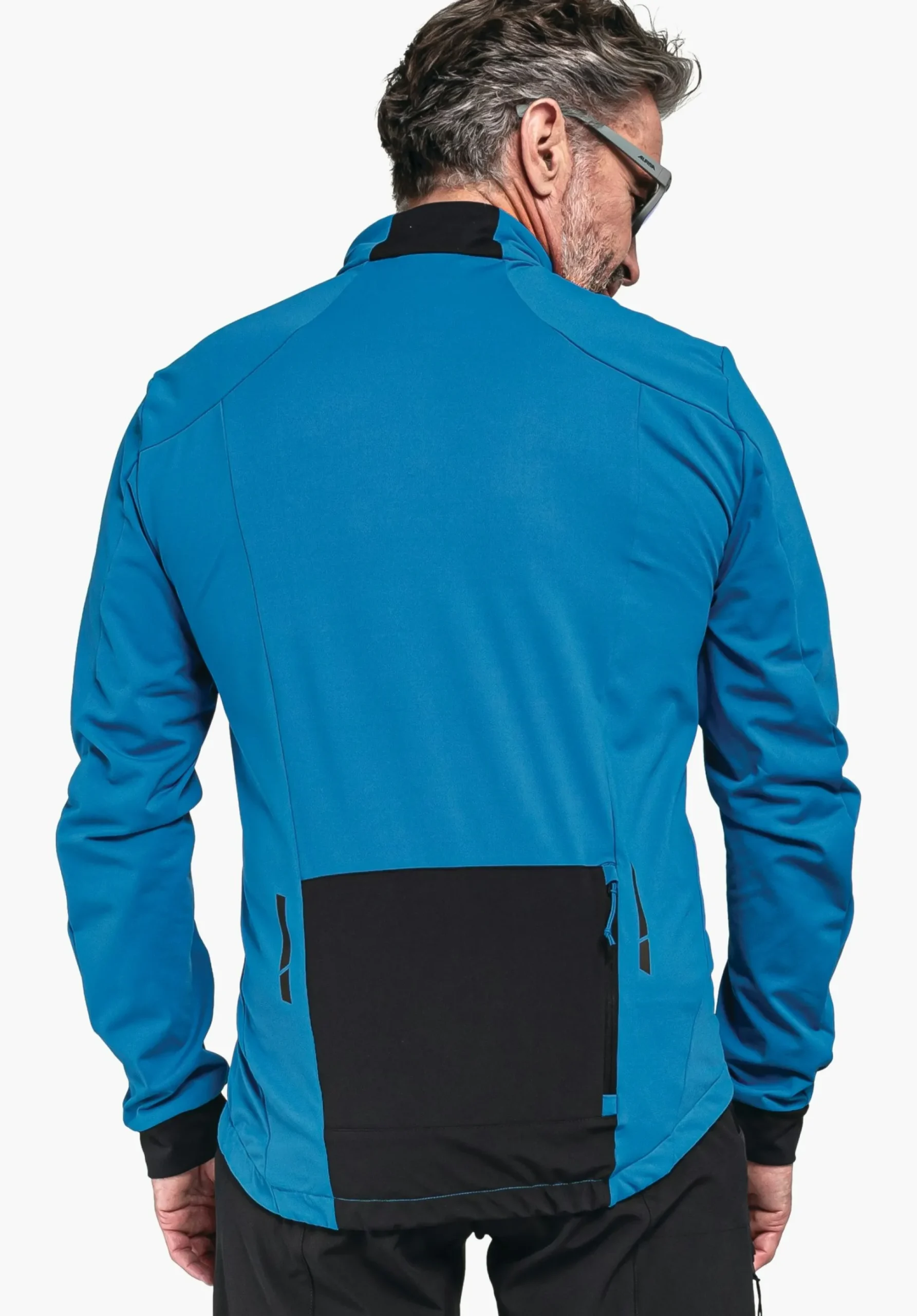 MEN SCHÖFFEL Bike<Technical bike fleece in material mix rot