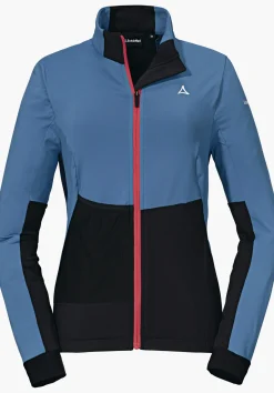 WOMEN SCHÖFFEL Bike<Technical bike fleece in material mix purple