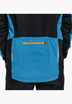 MEN SCHÖFFEL Bike<Technical bike softshell hybrid jacket orange