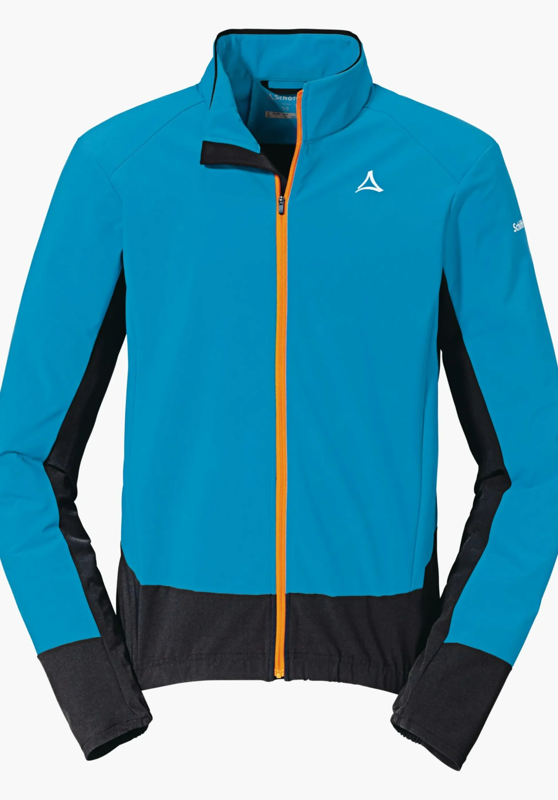 MEN SCHÖFFEL Bike<Technical bike softshell hybrid jacket orange