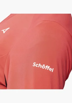 WOMEN SCHÖFFEL Bike<Technical bike softshell hybrid jacket rot