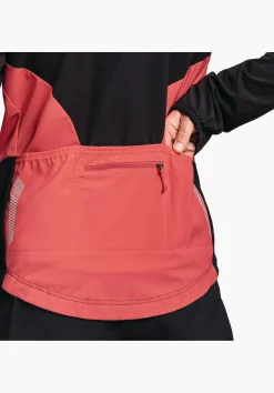 WOMEN SCHÖFFEL Bike<Technical bike softshell hybrid jacket rot
