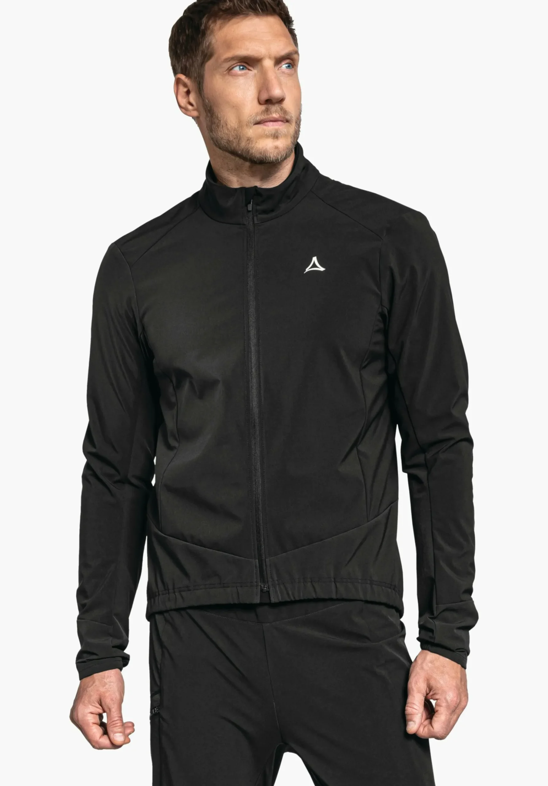 MEN SCHÖFFEL Bike<Technical bike softshell hybrid jacket orange