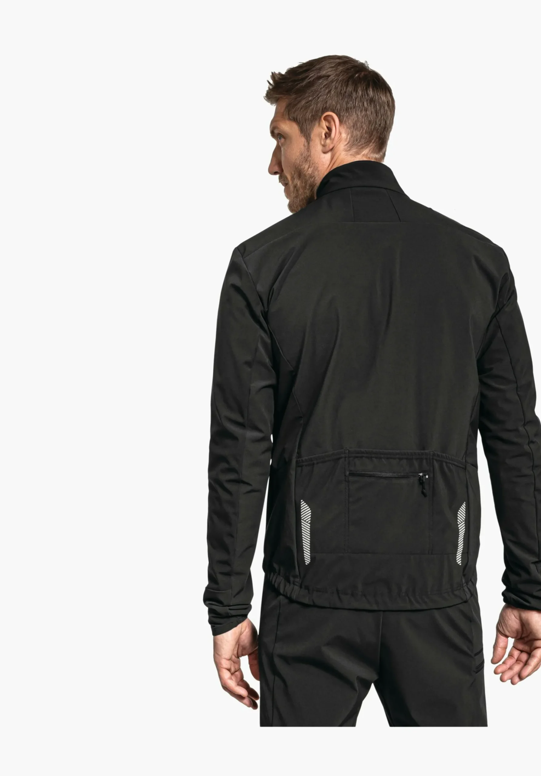 MEN SCHÖFFEL Bike<Technical bike softshell hybrid jacket orange