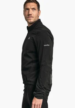 MEN SCHÖFFEL Bike<Technical bike softshell hybrid jacket orange