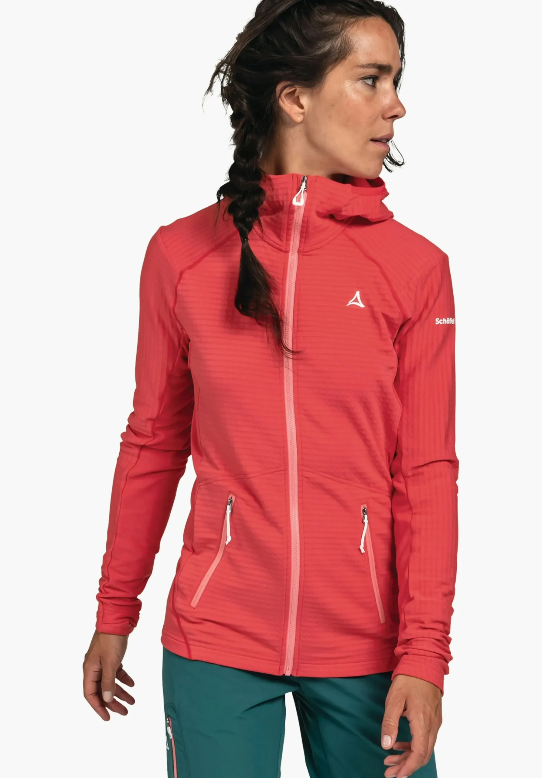 WOMEN SCHÖFFEL Mountaineering<Technical fleece for the highest demands red