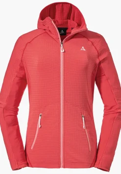 WOMEN SCHÖFFEL Mountaineering<Technical fleece for the highest demands red