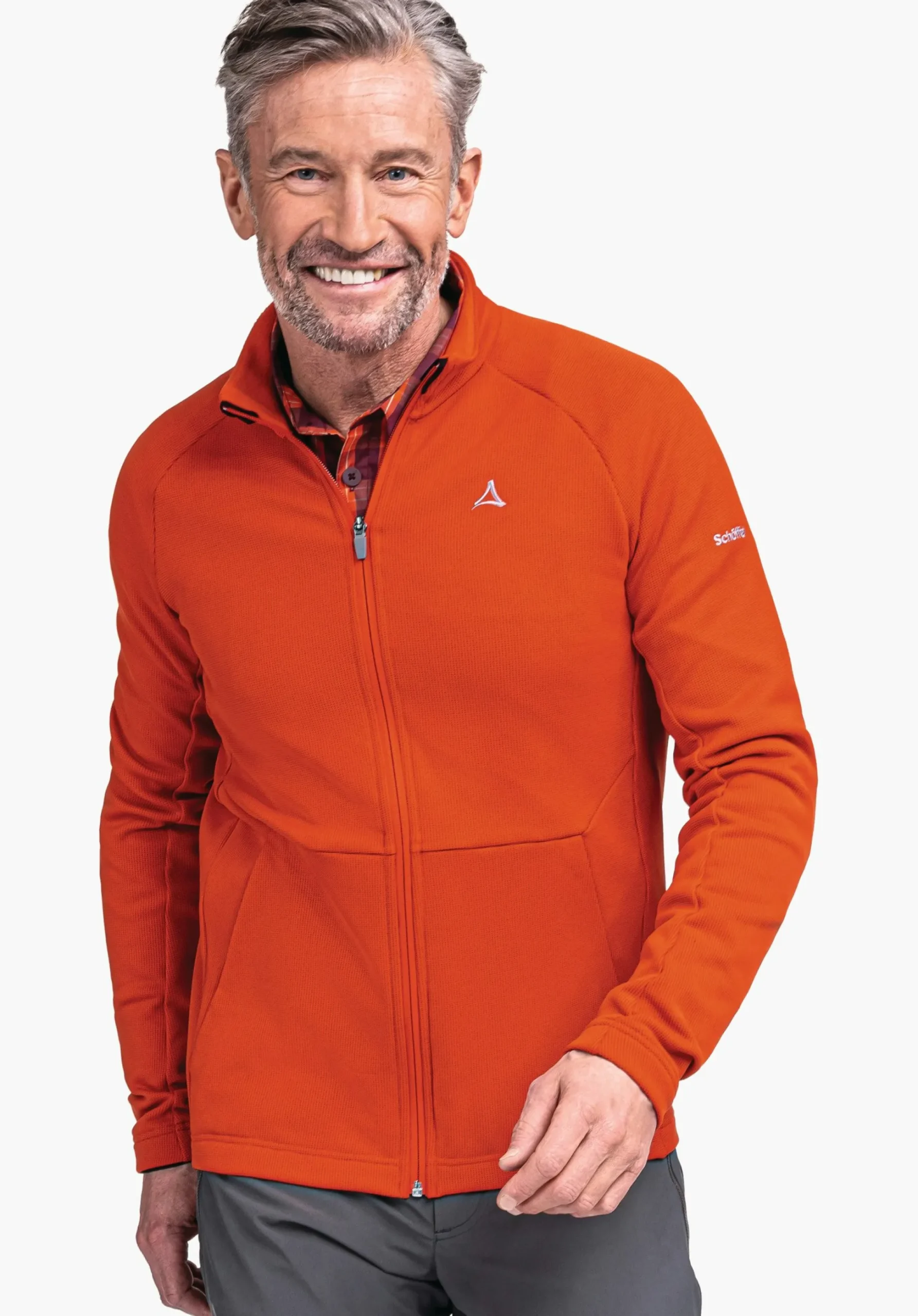 MEN SCHÖFFEL Trek & Hike<Technical fleece jacket for hikes orange