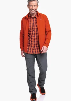 MEN SCHÖFFEL Trek & Hike<Technical fleece jacket for hikes orange