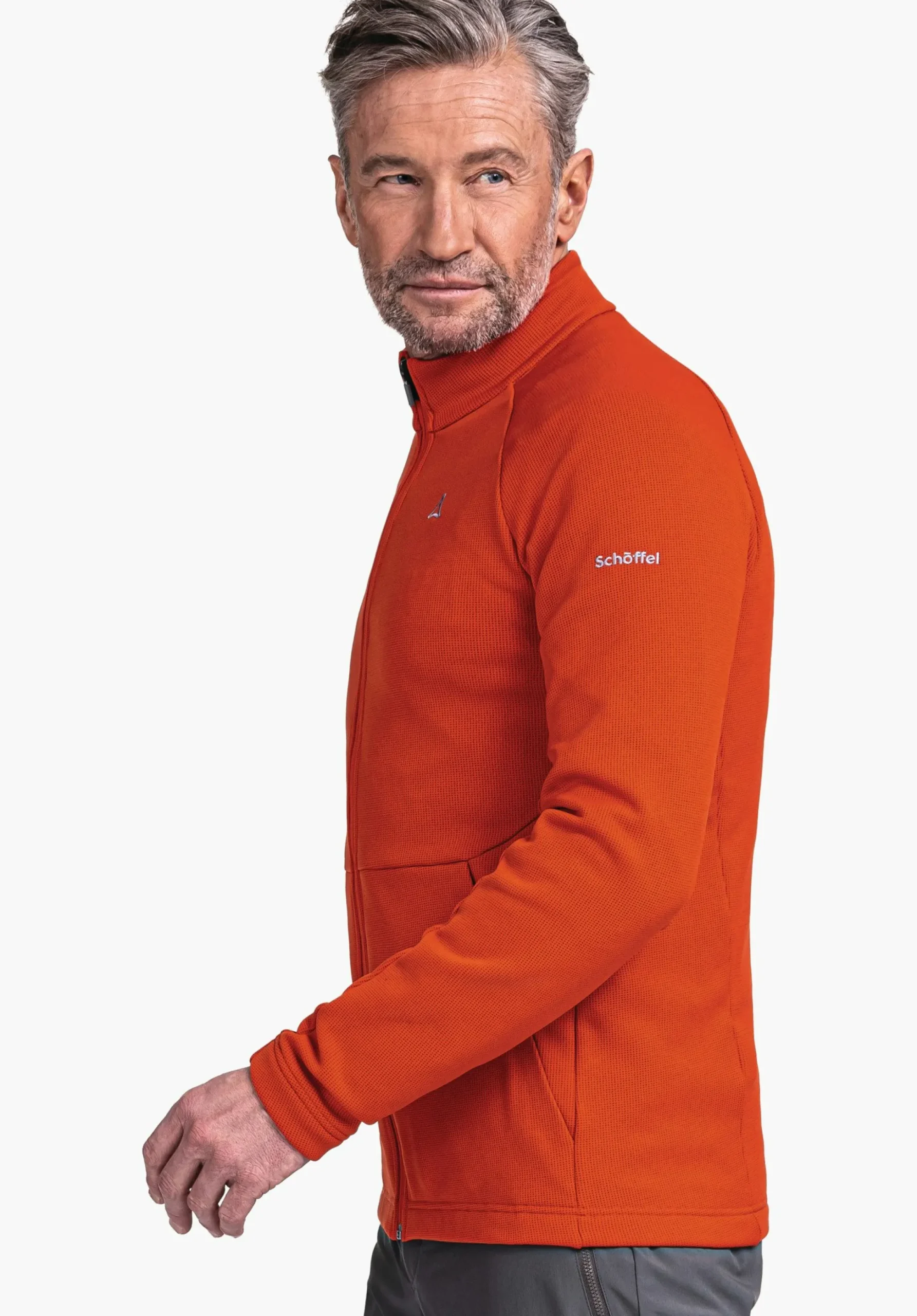 MEN SCHÖFFEL Trek & Hike<Technical fleece jacket for hikes orange