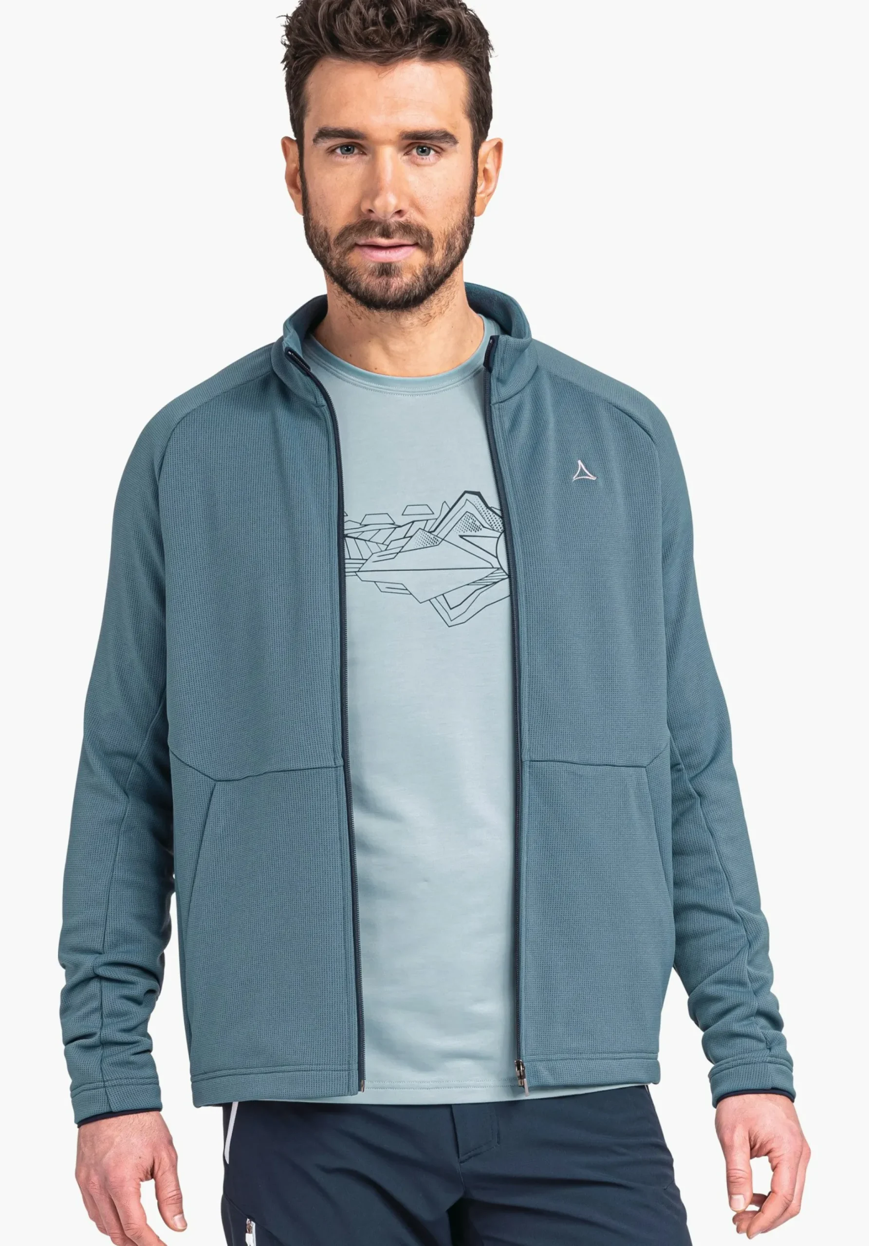 MEN SCHÖFFEL Trek & Hike<Technical fleece jacket for hikes orange
